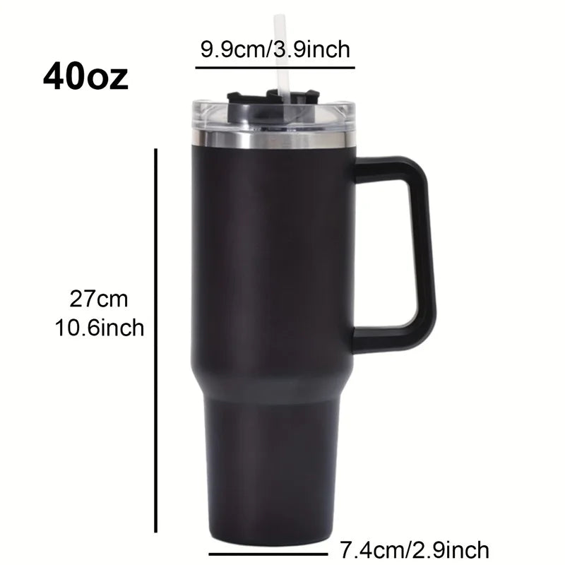 40oz 304 Stainless Steel Insulated Water Bottle,Thermal Coffee Car